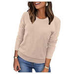 Women's Crew Neck Sweater Clouds Top (8 Colors)