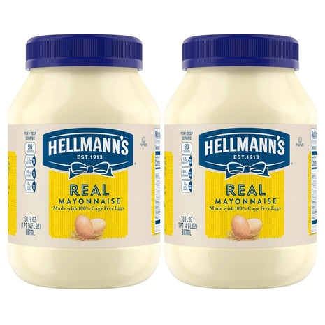 2-Pack Hellmann’s Mayonnaise (30 oz)