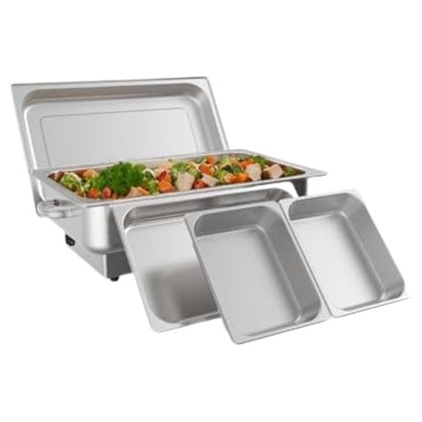 9Qt Stainless Steel Electric Rectangular Chafing Dish
