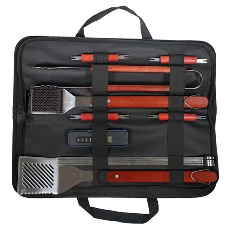 17-Piece Stainless Steel BBQ Grill Tool Set
