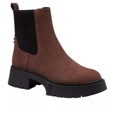 Coach Women's Leah Platform Pull On Chelsea Booties