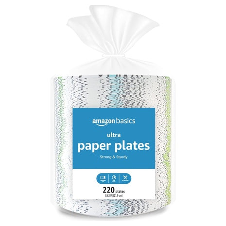 880 Amazon Basics Ultra 8.6″ Paper Plates