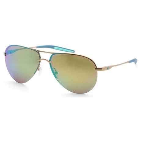 Costa Del Mar 61mm Helo Unisex Polarized Gold Aviator Sunglasses