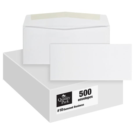 500 Quality Park #10 White Envelopes