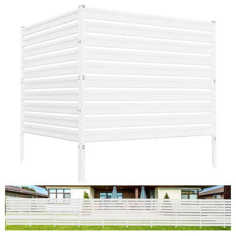 2-Count 42" H X 38" W Air Conditioner Metal Privacy Fence Panels