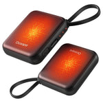 2-Pack Rechargeable Hand Warmers (4 Colors)