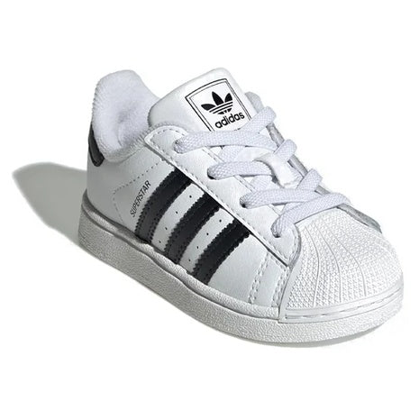 Adidas Kids Superstar II Elastic Lace Shoes
