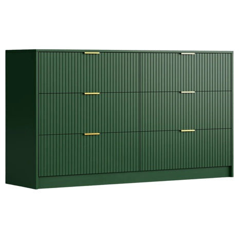55.1" W Ebern Designs 6-Drawer Dresser