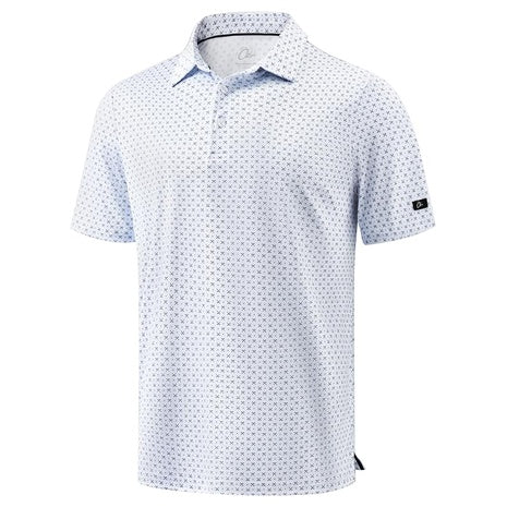 Obla Men's Dry Fit Moisture Wicking Collared Polo Golf Shirts (Various)