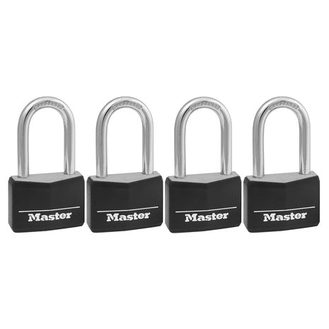 4-Pack Master Lock Aluminum Padlocks