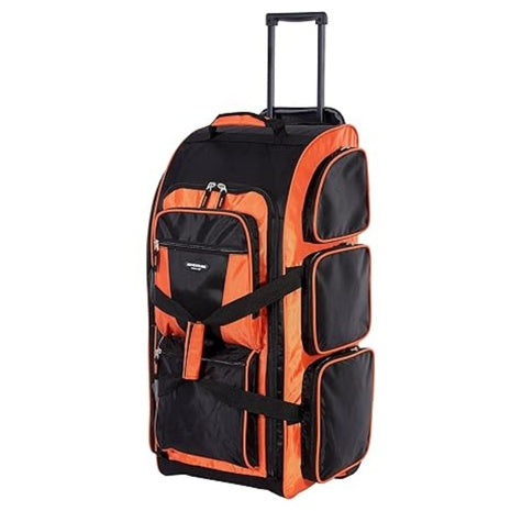 Travelers Club Xpedition 30" Multi-Pocket Upright Rolling Duffel Bag