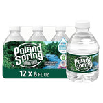 12 Bottles Poland Spring Water (8oz)