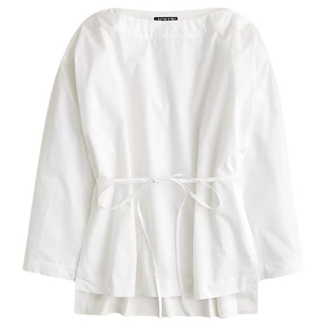 J.Crew Women's Ciel Top in Cotton Poplin