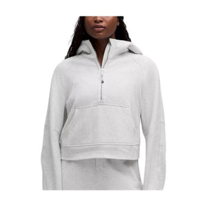 Women's Scuba Oversized Half-Zip Hoodie