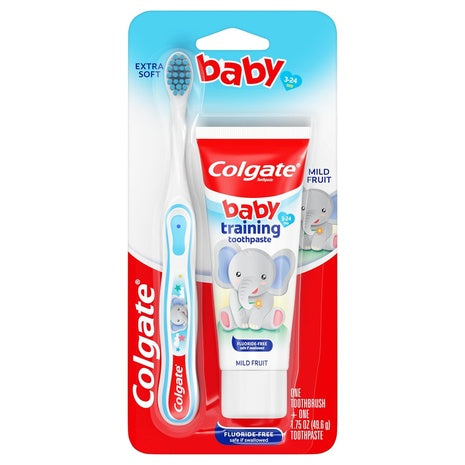 Colgate Baby Toothpaste & Toothbrush Kit