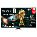 85" Hisense U8 Series 4K Ultra HDR Smart QLED Mini-LED Google TV