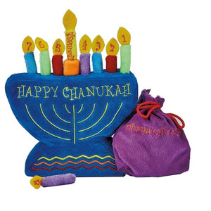 Plush Menorah Toy