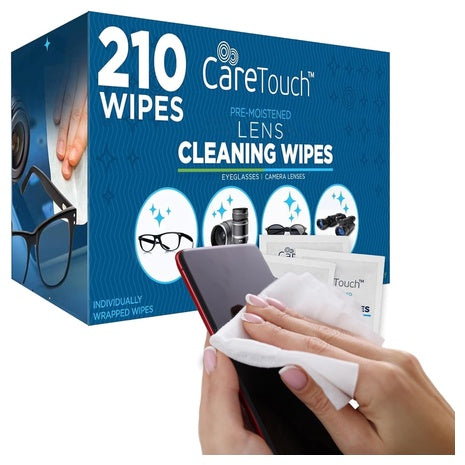 210 Individually Wrapped Lens Wipes