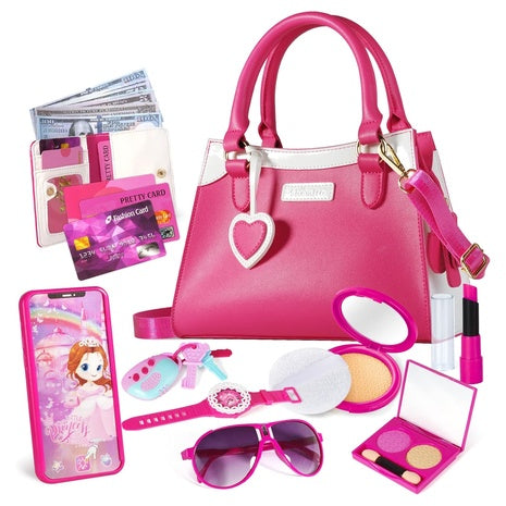 Girl's Play Purse w/ Accessories