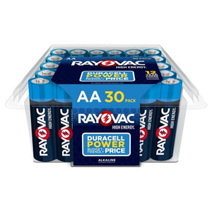30 Rayovac AA Batteries