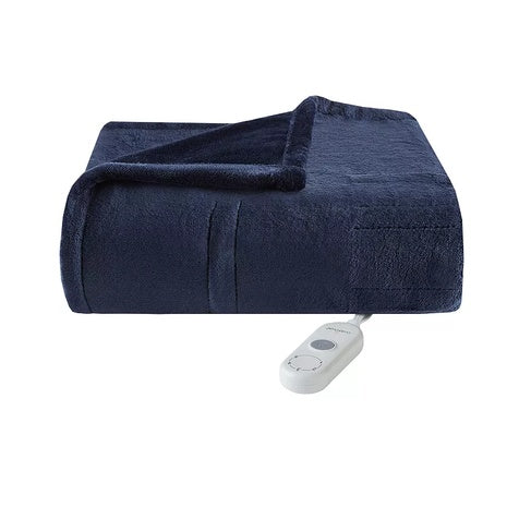 Cuddl Duds Plush Heated Throw Blanket