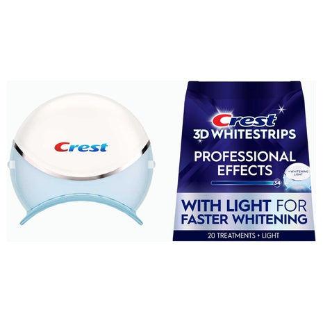 40 Crest 3D Whitestrips With LED Accelerator Light