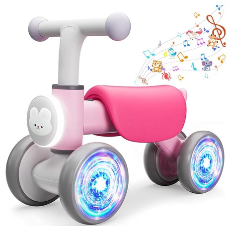Light-Up Toddler Balance Bike