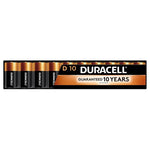 10 Duracell Coppertop D Batteries