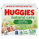 528 Huggies Natural Care Sensitive Unscented Baby Wipes