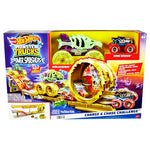 Hot Wheels Monster Trucks Power Smashers Race & Chase Challenge