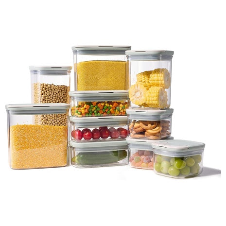 20 Airtight Food Storage Containers with Lids