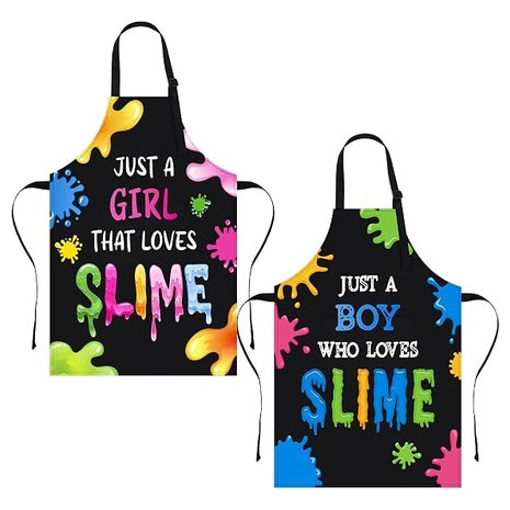 2-Pack Kids Slime Aprons