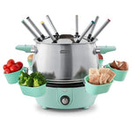 3QT Dash Deluxe Fondue Maker With Color-Coded Forks