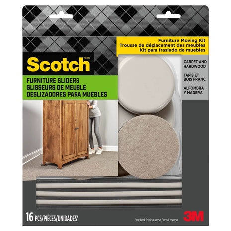 16-Piece Scotch Sliders Furniture Moving Kit
