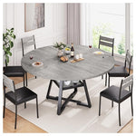 Jocoevol 51" Round Dining Table For 6