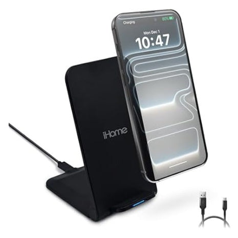 15W Travel-Friendly Design Folding Wireless Charging Stand