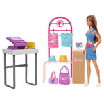 Barbie Doll Make & Sell Boutique Playset w/ Display Rack
