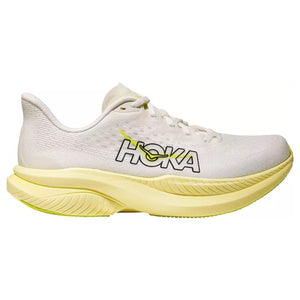 HOKA Women's Mach 6 White Citrus Running Shoes