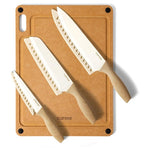 Carote 7-Piece Knife & Cutting Board Set