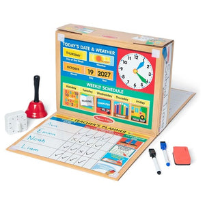 Melissa & Doug School Time! Classroom Play Set Game