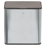 1.5 Gallon Glad Roomate Stainless Steel Under Counter Waste Bin