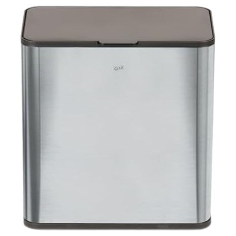 1.5 Gallon Glad Roomate Stainless Steel Under Counter Waste Bin