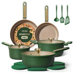 16-Piece Carote Pro Non-Stick Induction Cookware with Utensils