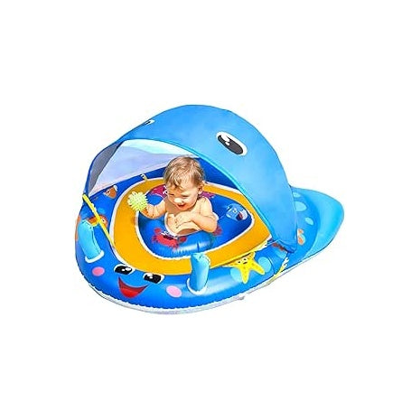 Baby Pool Float with Canopy