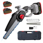 Mini Cordless Chainsaw With 2 Batteries And Charger