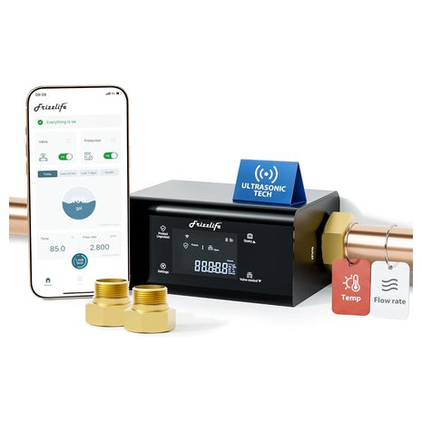 Frizzlife LP365 Smart Water Monitor And Automatic Shutoff