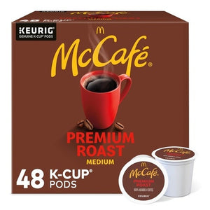 48 McCafé Premium Roast Medium K-Cup Pods