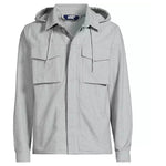 Men's Hooded Flannel Shirt Jacket