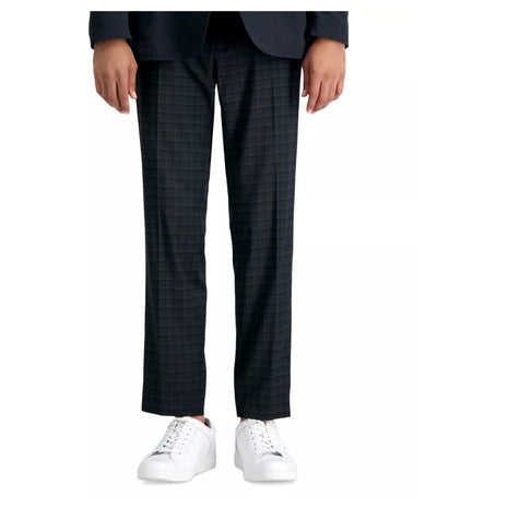 Kenneth Cole Reaction Men's Slim Shadow Plaid Dress Pant (2 Colors)