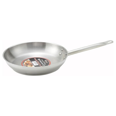 11” Winco Commercial-Grade Stainless Steel Fry Pan